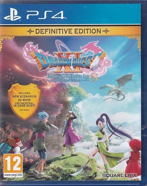Dragon Quest 11 Echoes of an Elusive Age - Definitive Edition - PS4 Spil (B Grade) (Genbrug)